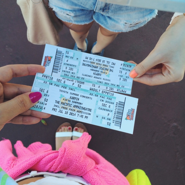 OC Fair 5th Harmony and Karmin Concert Tickets