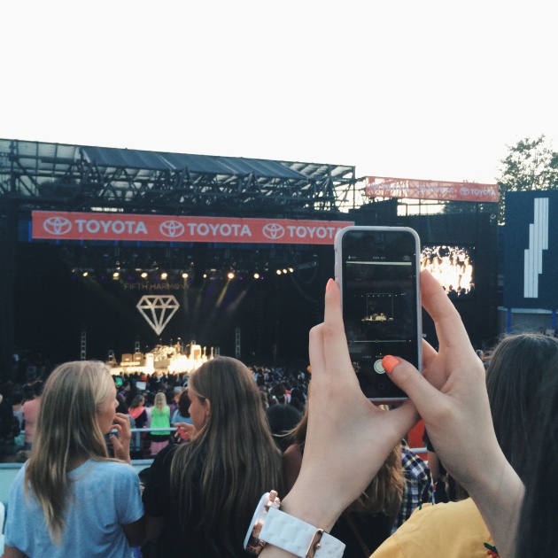 Instagramming from the OC Fair 5th Harmony and Karmin Concert